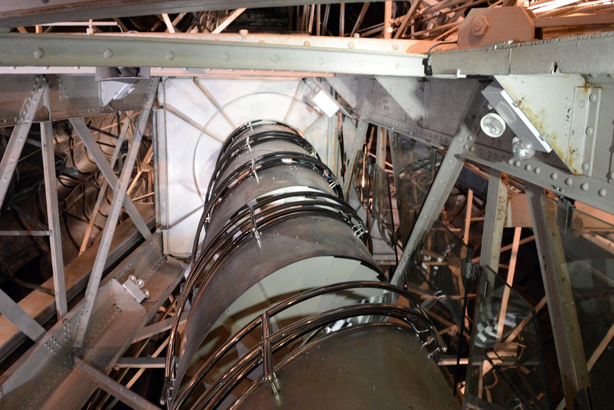 05-07 View Of Narrow Double Helix Spiral Staircase To The Crown Close Up Inside The Statue Of Liberty